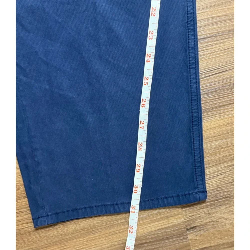 Peter Millar Crown Crafted Wayfare Tailored Fit 5 Pocket Navy Pants Sz 42/30